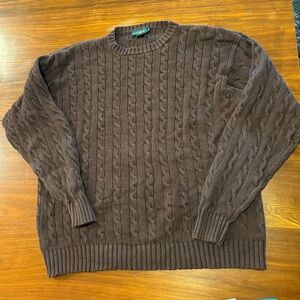 J Crew vintage cable knit sweater